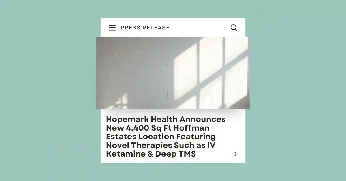 Hopemark Health Hoffman Estates Grand Opening Featuring Novel