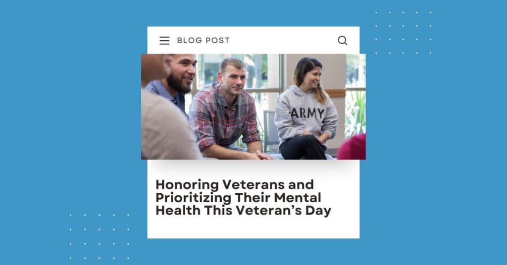 Honoring Veterans and Prioritizing Their Mental Health | Hopemark Health